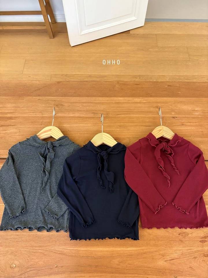 Caramel Ribbon Tee by Ohho for Child - view 9