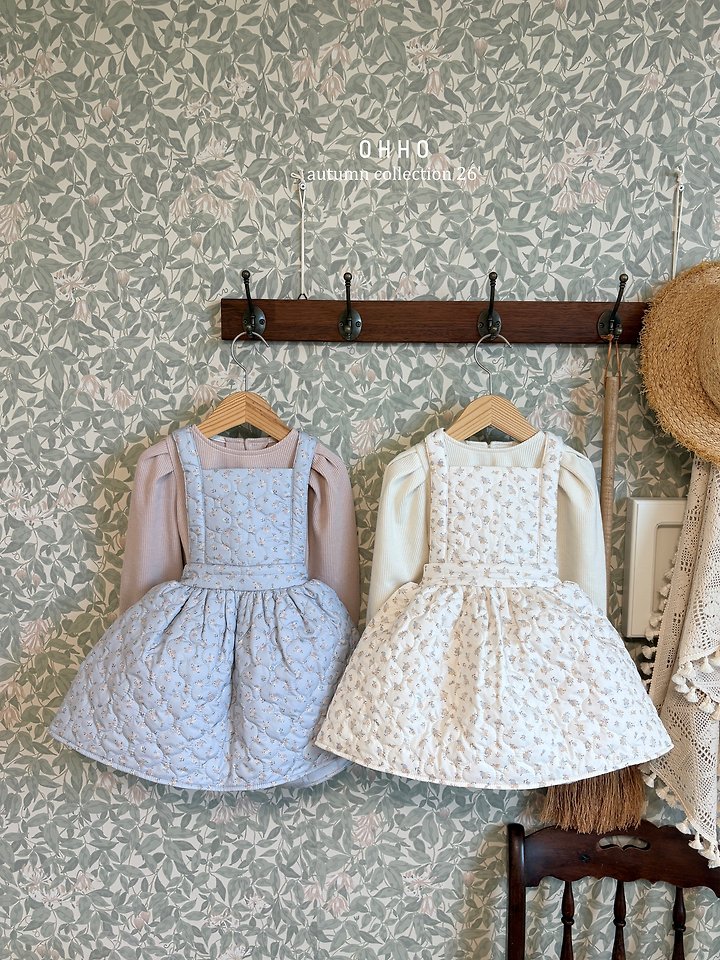 Rose Quilting Overall Skirt by Ohho for Child - view 9