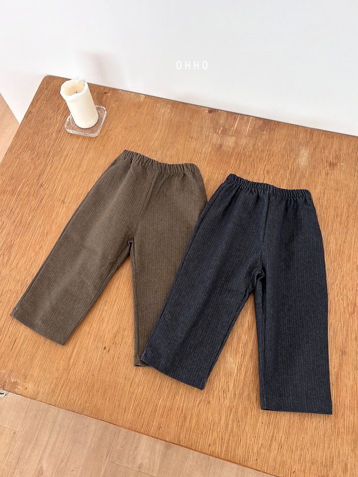 Herringbone Denim Pants by Ohho for Child - view 3