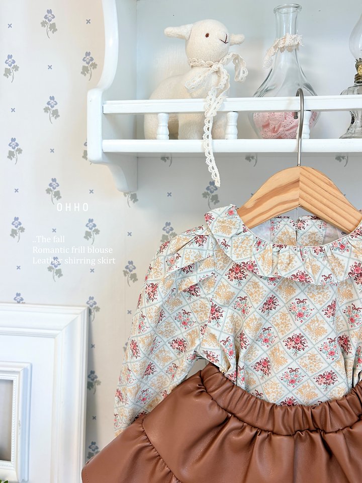 Monet Frill Blouse by Ohho for Child - view 6