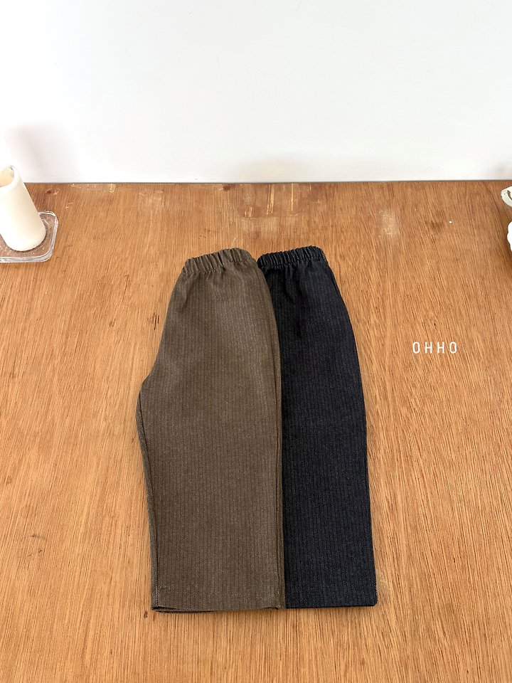 Herringbone Denim Pants by Ohho for Child - view 4