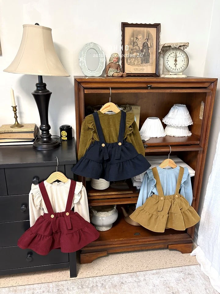 Franc Shirring Skirt by Ohho for Child - view 11