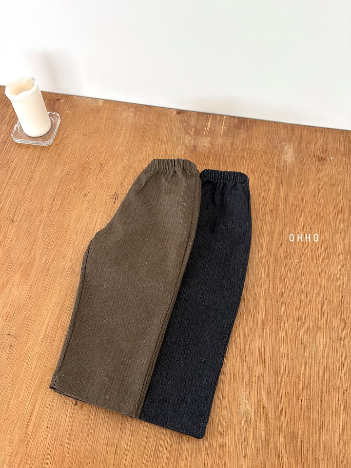 Herringbone Denim Pants by Ohho for Child - view 5