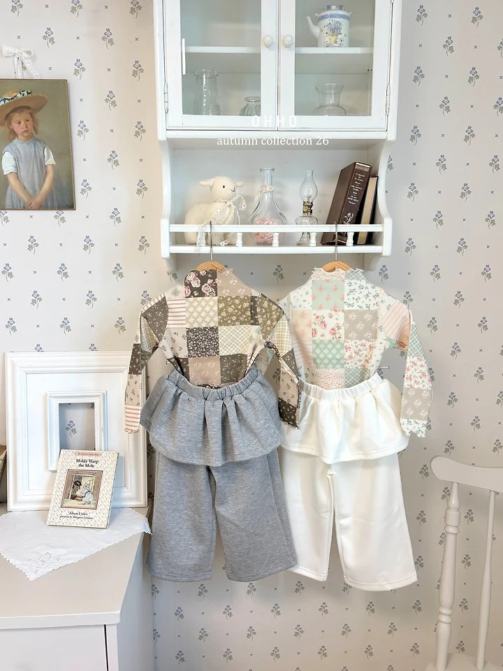 Sweet Half Mock Tee by Ohho for Child - view 6