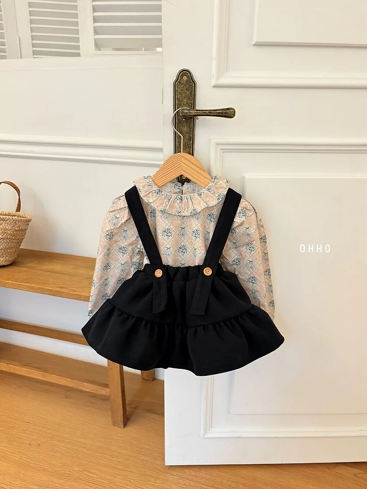 Franc Shirring Skirt by Ohho for Child - view 12