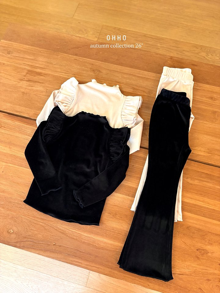 French Velvet Wing Tee by Ohho for Child - view 1