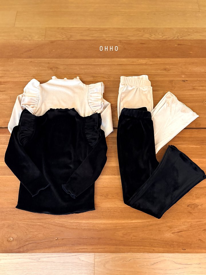 French Velvet Wing Tee by Ohho for Child - view 2