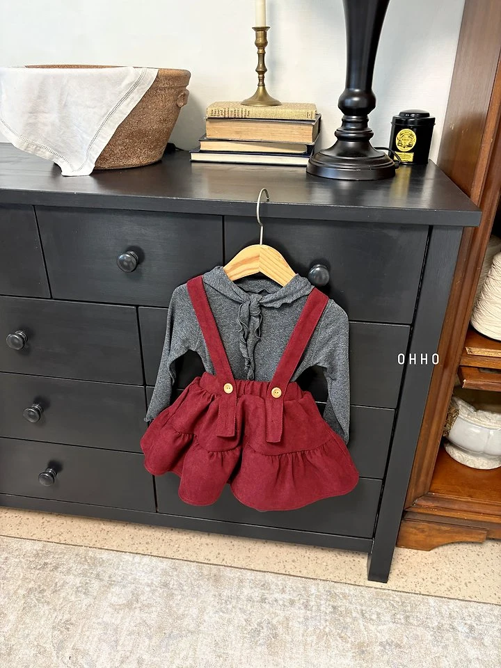Caramel Ribbon Tee by Ohho for Child - view 3