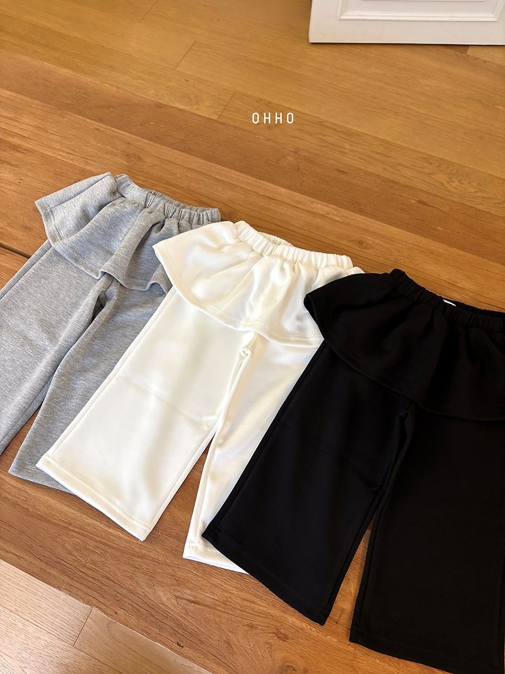 Jenny Frill Layered Pants by Ohho for Child - view 2