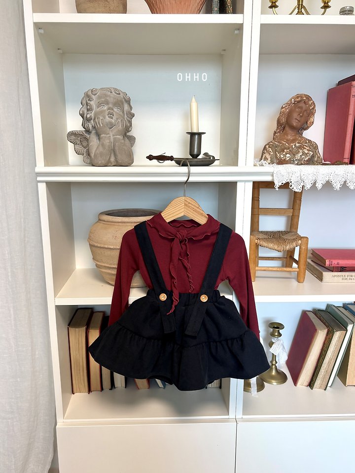 Caramel Ribbon Tee by Ohho for Child - view 4