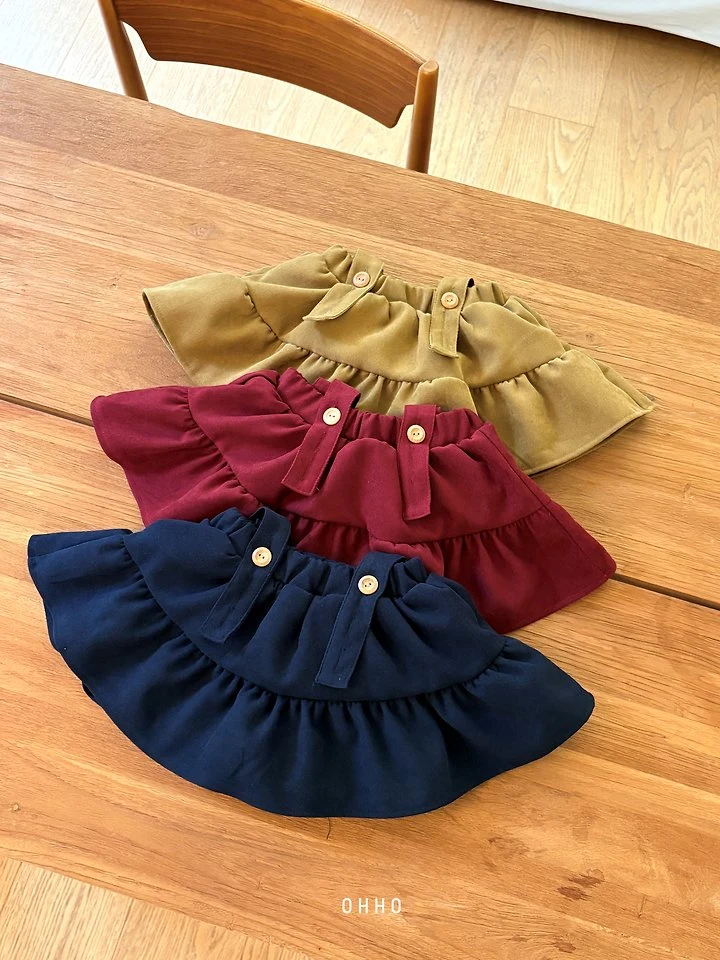 Franc Shirring Skirt by Ohho for Child - view 3