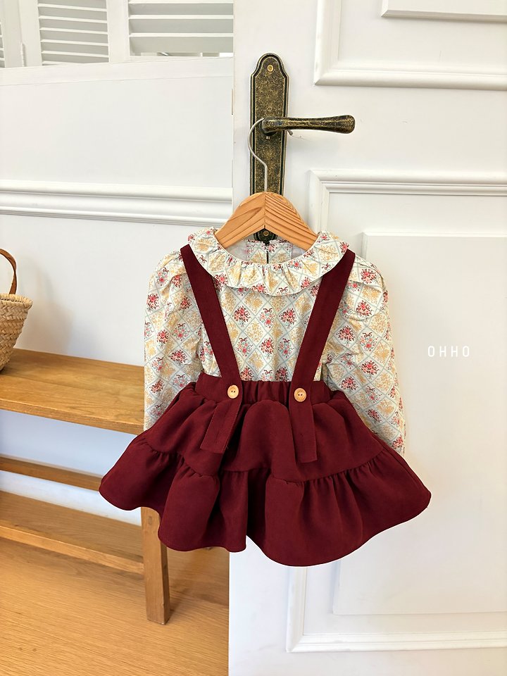 Monet Frill Blouse by Ohho for Child - view 2