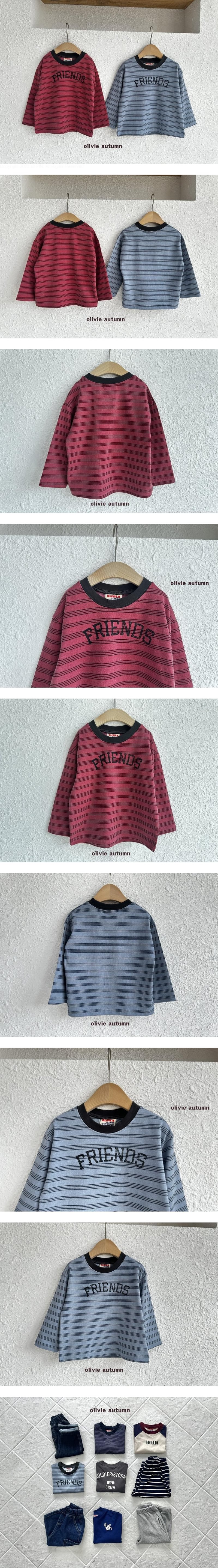 Friends Tee by Olivie for Child - view 1