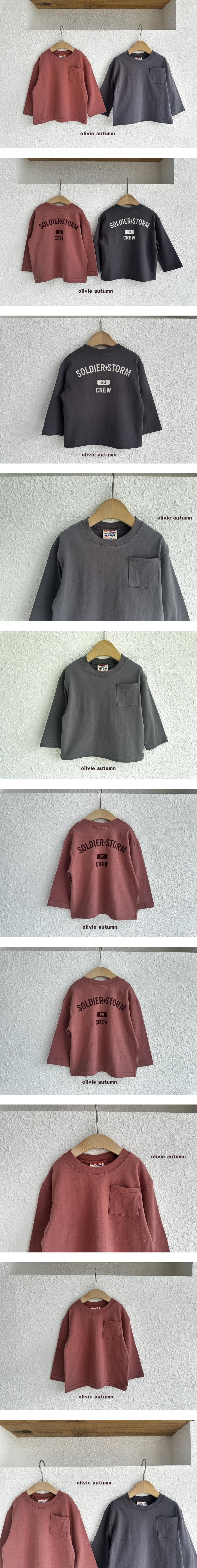 Pocket Tee by Olivie for Child - view 1