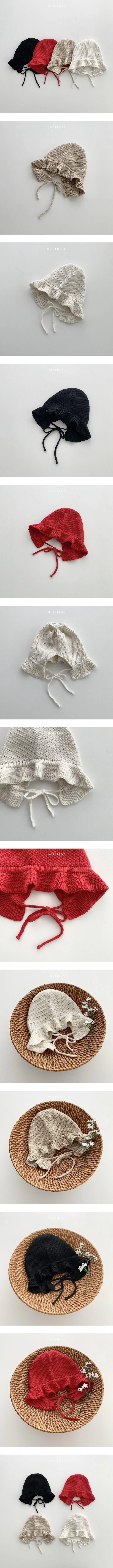 Knit Bonnet by Oott Bebe for Baby - view 1