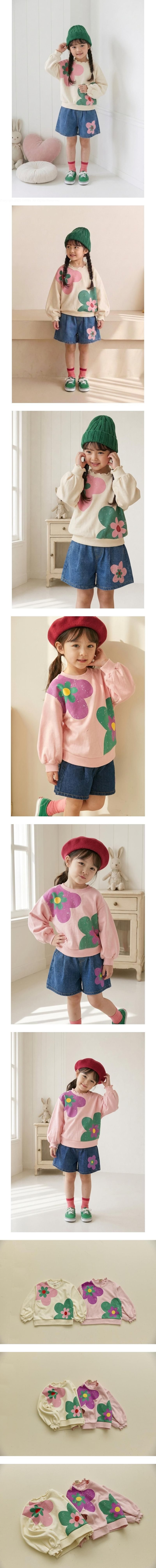 Big Flower Tee by Orange Mom for Child - view 1