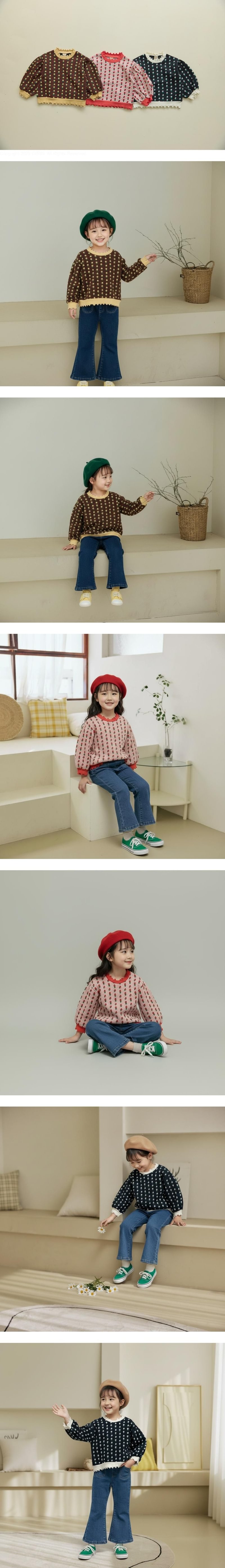 Jacquard Sweatshirt by Orange Mom for Child - view 1