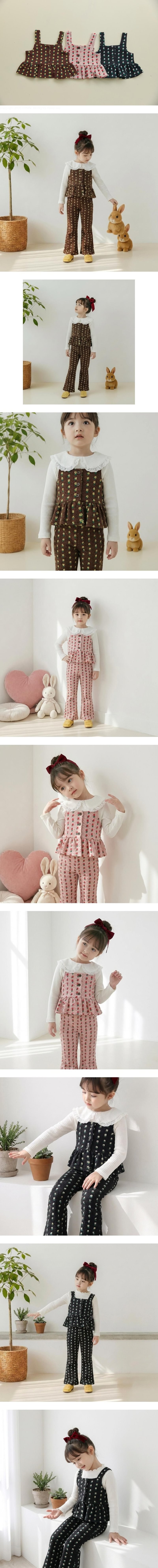Jacquard Vest by Orange Mom for Child - view 1