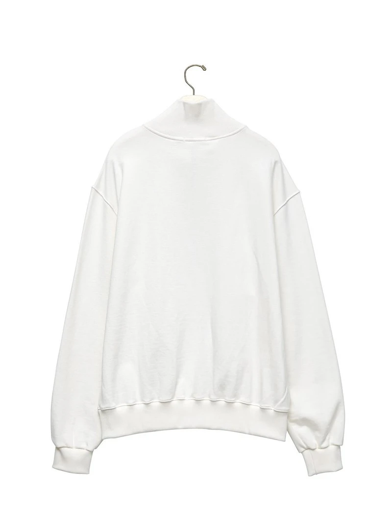 Classic High Neck Half Zip-up Sweatshirt by Paper Moon for Women - view 7