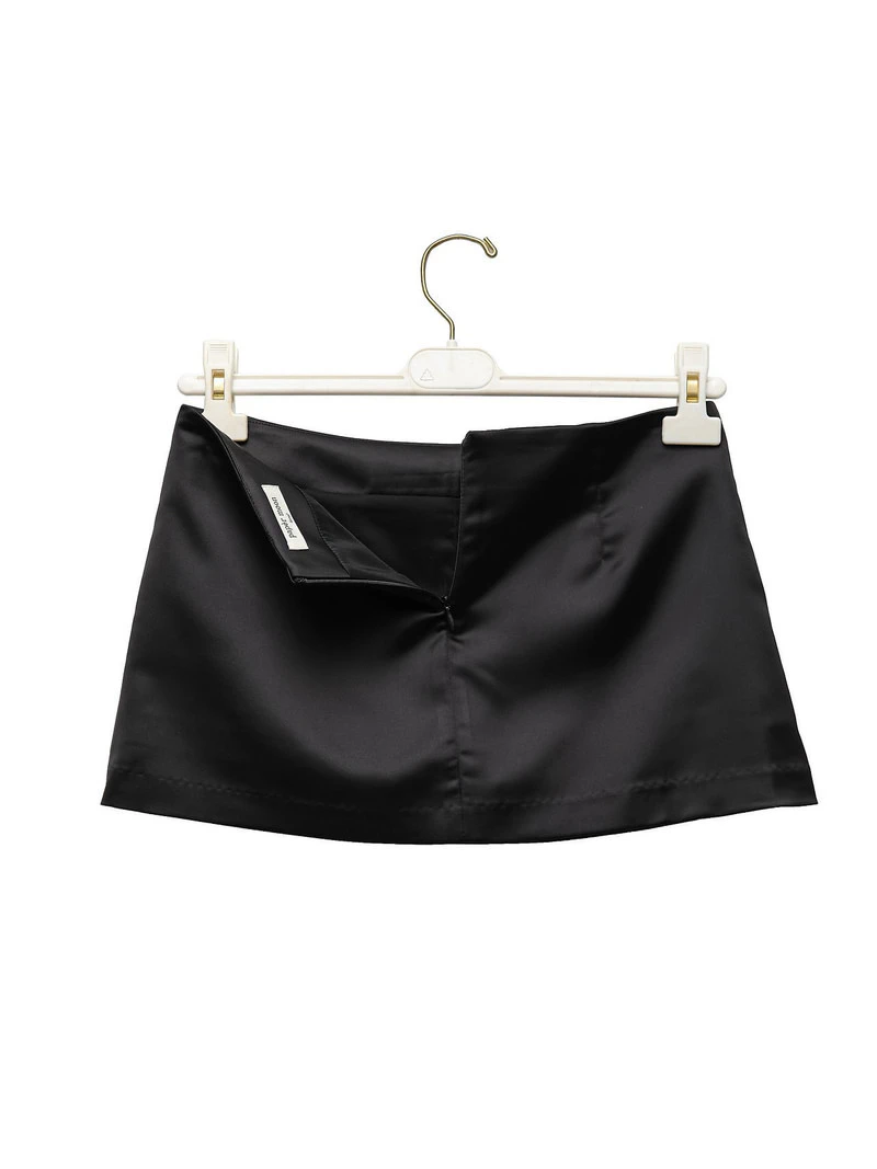 Satin Micro Skirt by Paper Moon for Women - view 8