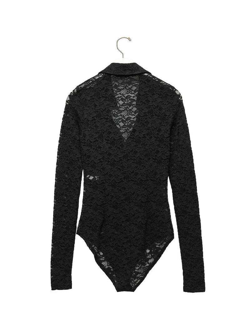 Slim Lace Bodysuit by Paper Moon for Women - view 5