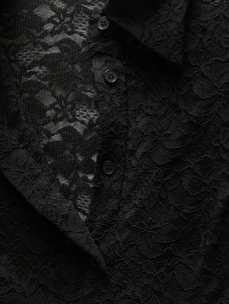 Slim Lace Bodysuit by Paper Moon for Women - view 9