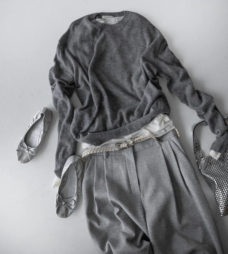 Oversized Baby Alphaca Sheer Knit Pullover by Paper Moon for Women - view 7
