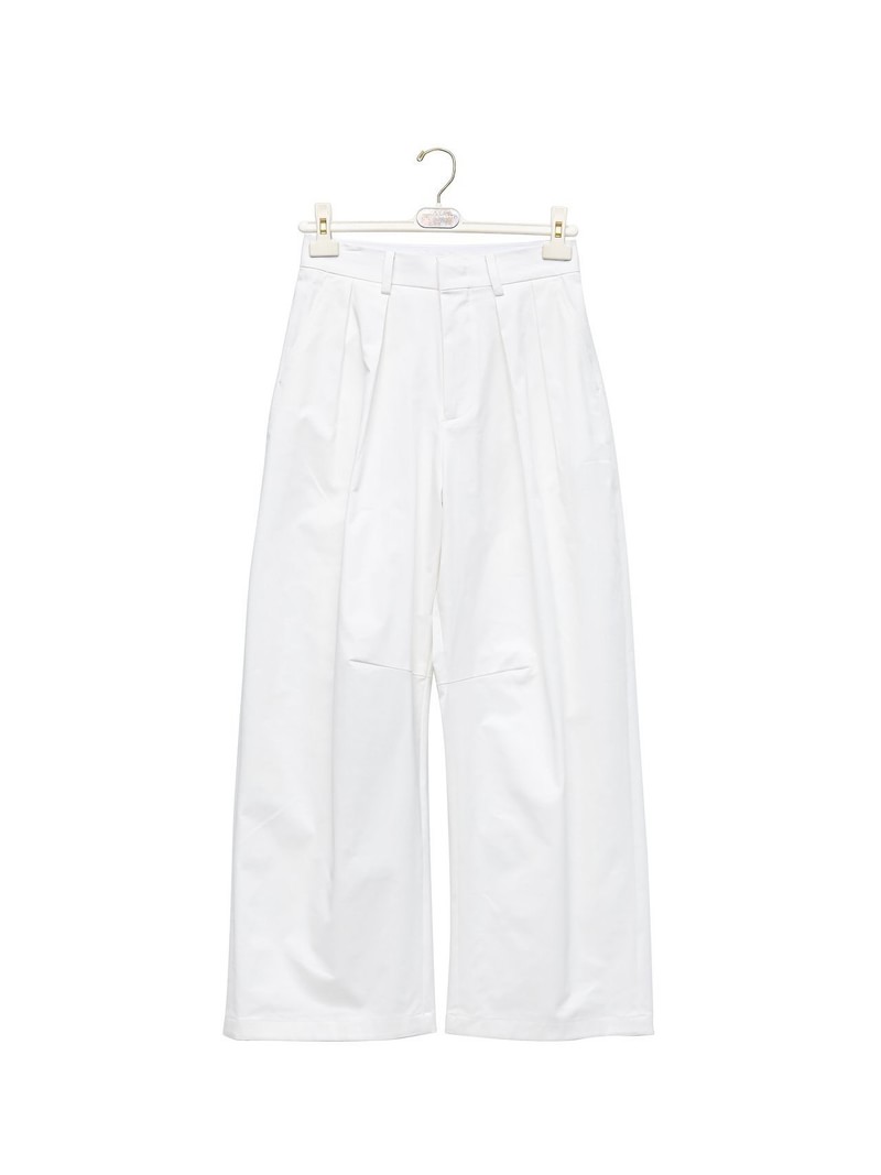 Curve Volume Wide Chino Pants by Paper Moon for Women - view 4