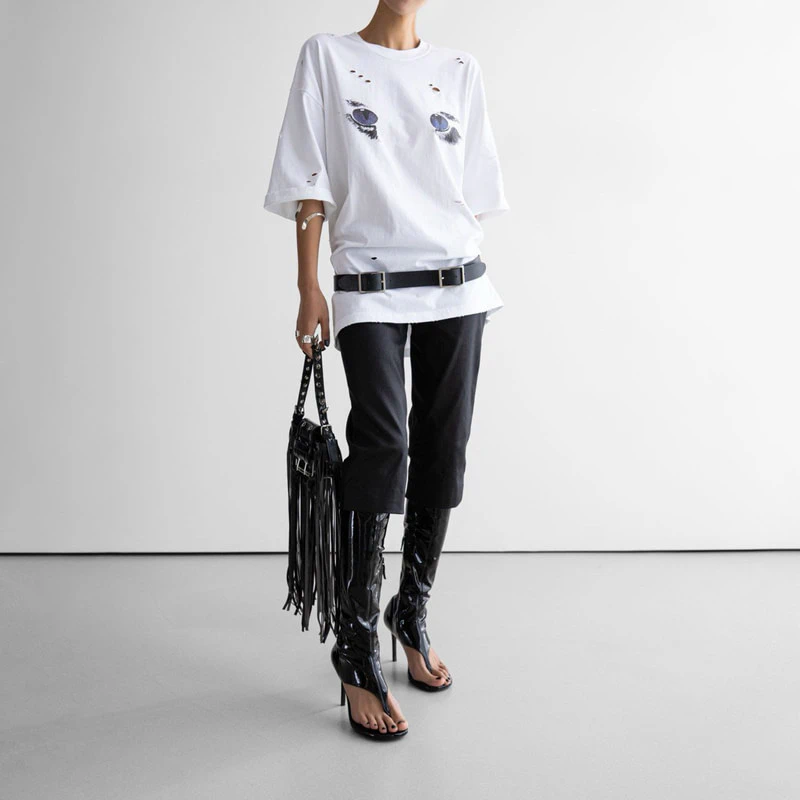 Coated Capri Pants by Paper Moon for Women - view 2