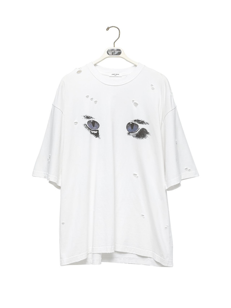 Vintage Cat Eyes Distressed Tee by Paper Moon for Women - view 3