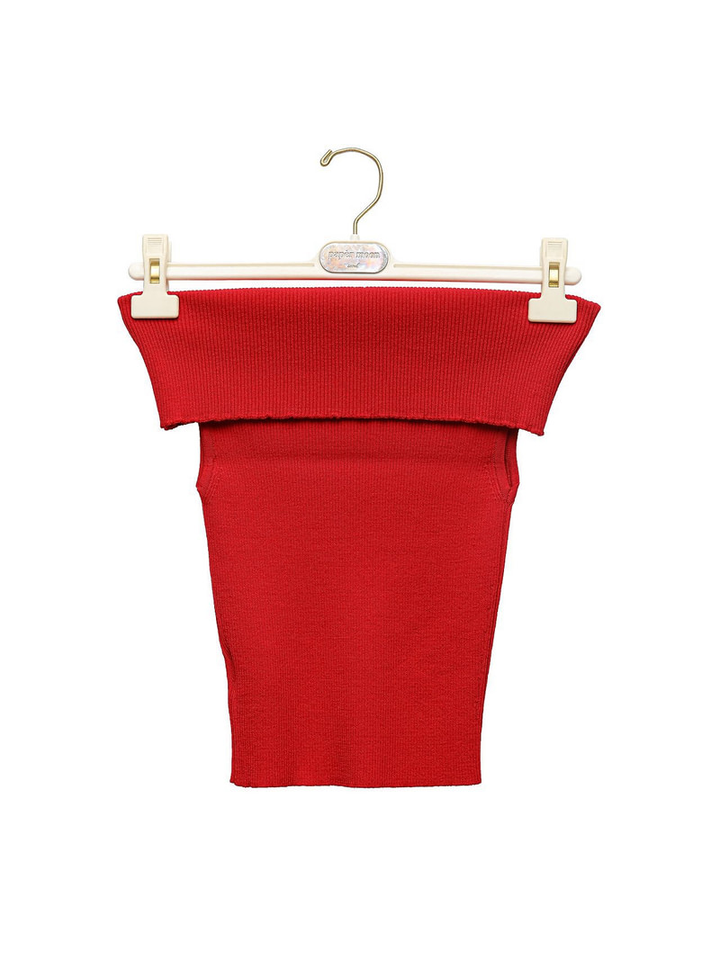 Off Shoulder Slim Knit Top by Paper Moon for Women - view 3