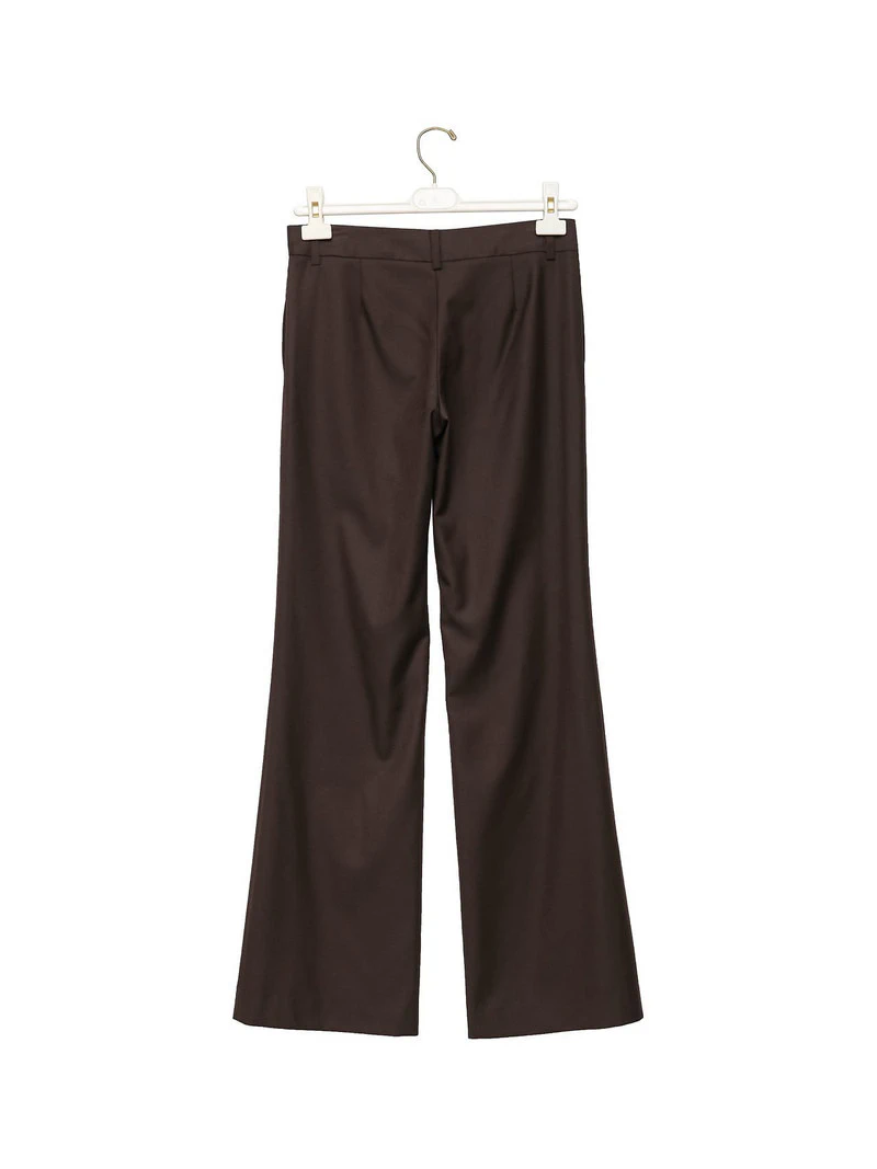 Classic Low Rise Bootcut Trousers by Paper Moon for Women - view 4