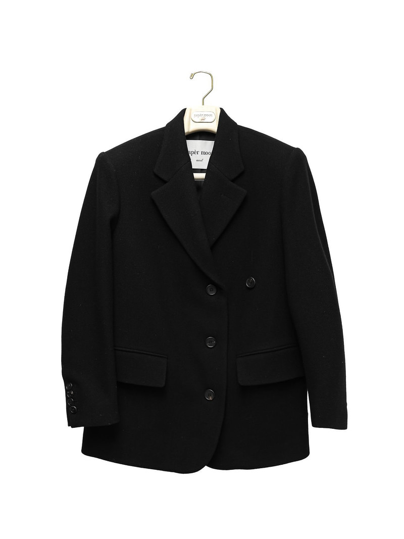 Classic Herringbone Oversized Blazer by Paper Moon for Women - view 6