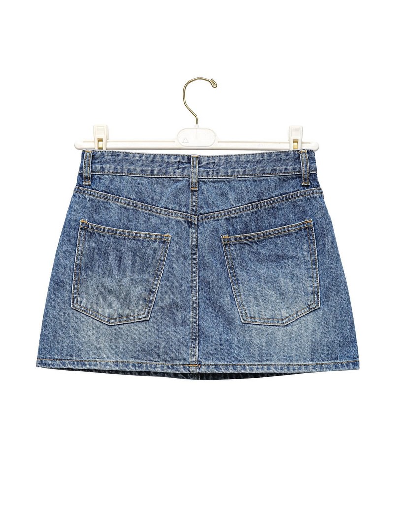 Classic Denim Mini Skirt by Paper Moon for Women - view 3