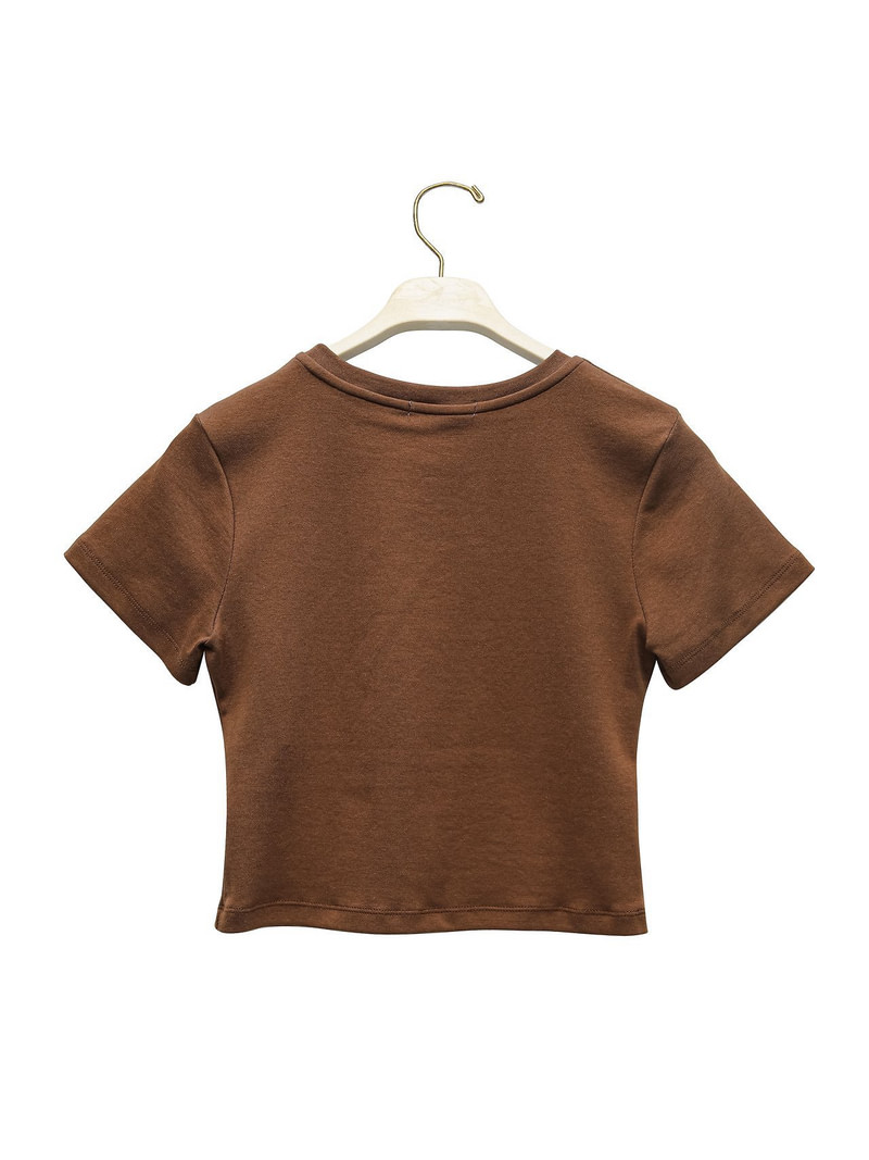 Essential Crop Tee by Paper Moon for Women - view 4