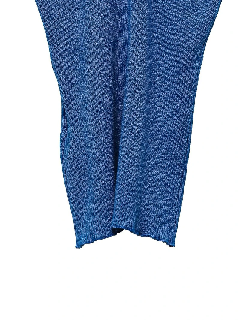 V-line Strap Ribbed Knit Sleeveless Top by Paper Moon for Women - view 5