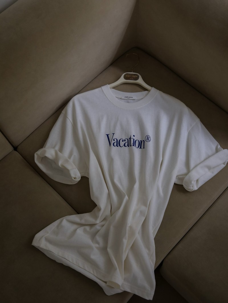 Vacation Print Pigment Tee by Paper Moon for Women - view 2
