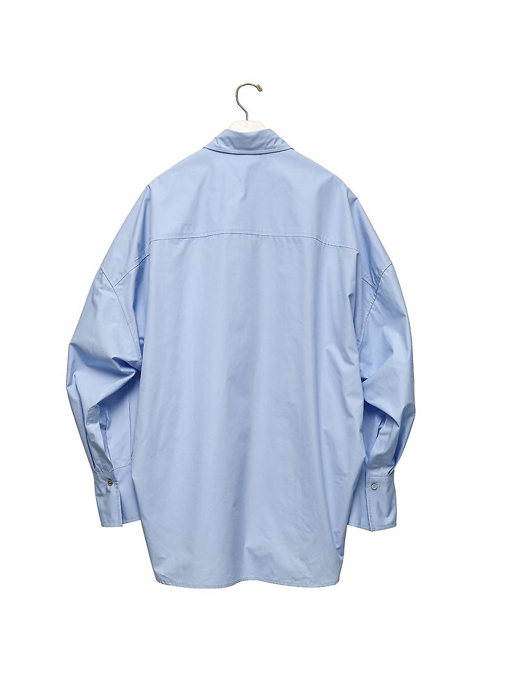 Oversized Panel Pattern Poplin Shir by Paper Moon for Women - view 7