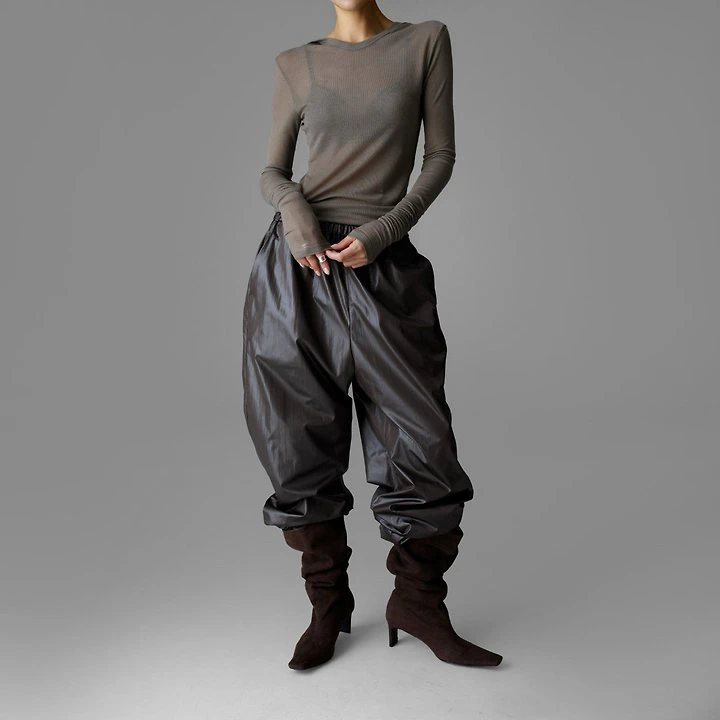 Essential Coated Banding Pants by Paper Moon for Women - view 1