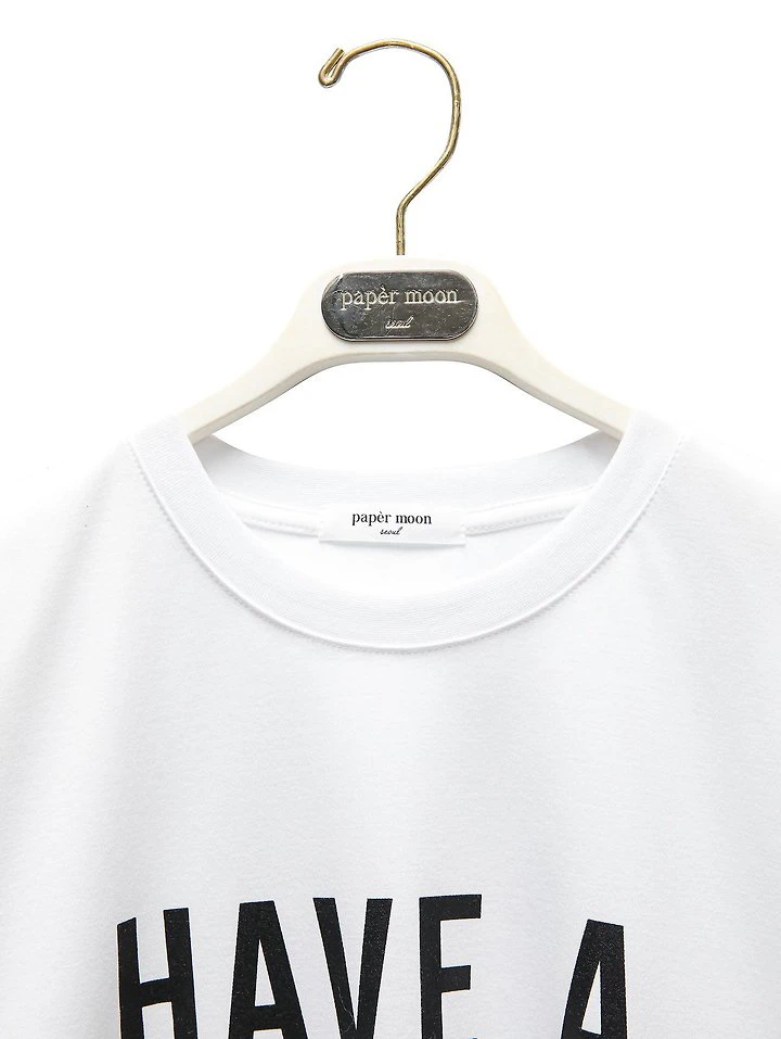 Have A Nice Day Oversized Tee by Paper Moon for Women - view 6