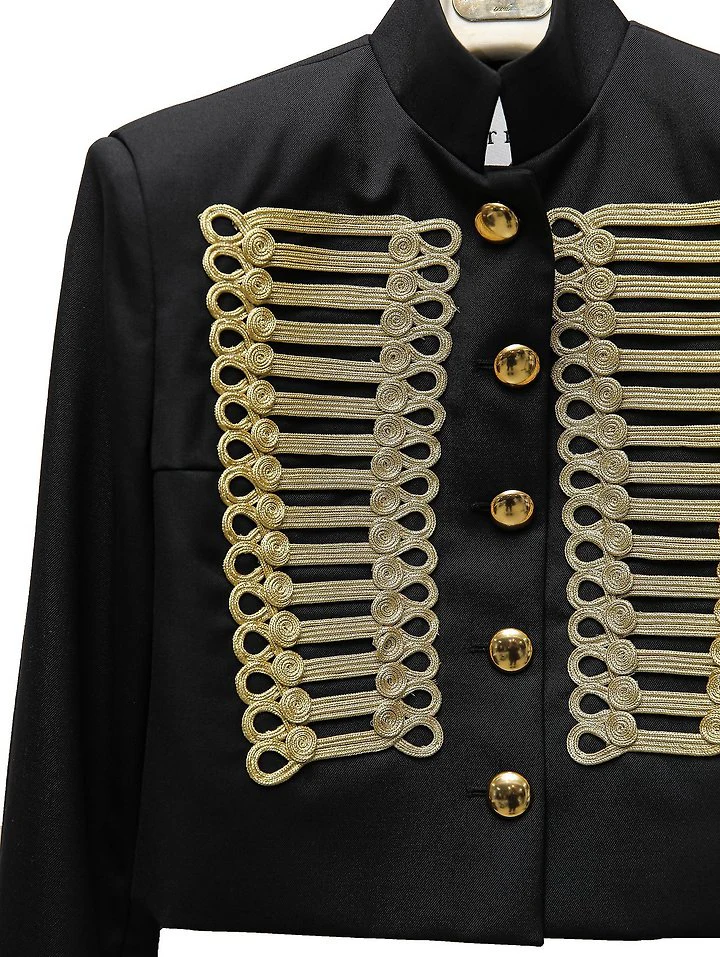 Napoleon Military Cropped Jacket by Paper Moon for Women - view 11