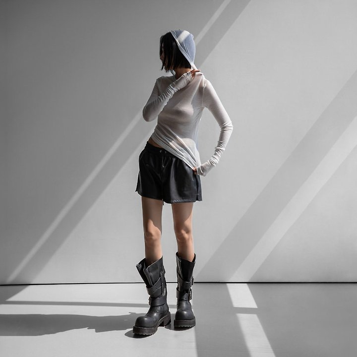 Faux Leather Shorts by Paper Moon for Women - view 1