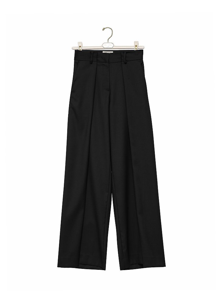 LUX Squared Double Wrap Wide Detail Trousers by Paper Moon for Women - view 4