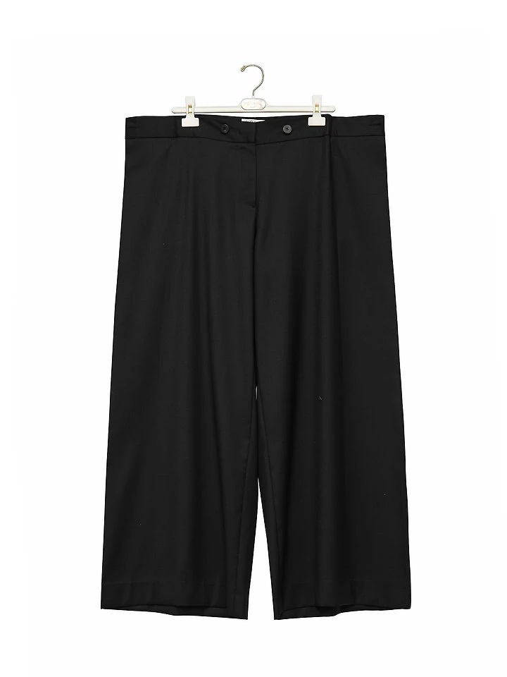 LUX Squared Double Wrap Wide Detail Trousers by Paper Moon for Women - view 6