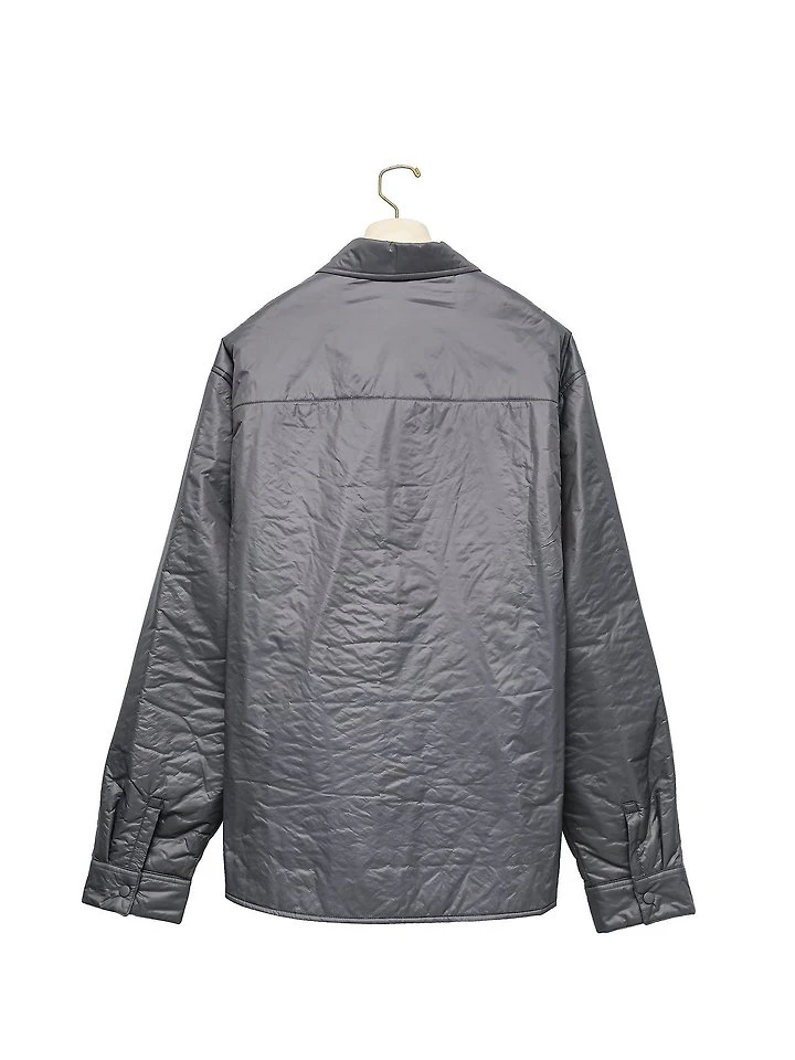 Oversized Vivid Light Padded Button Down Shirt by Paper Moon for Women - view 3