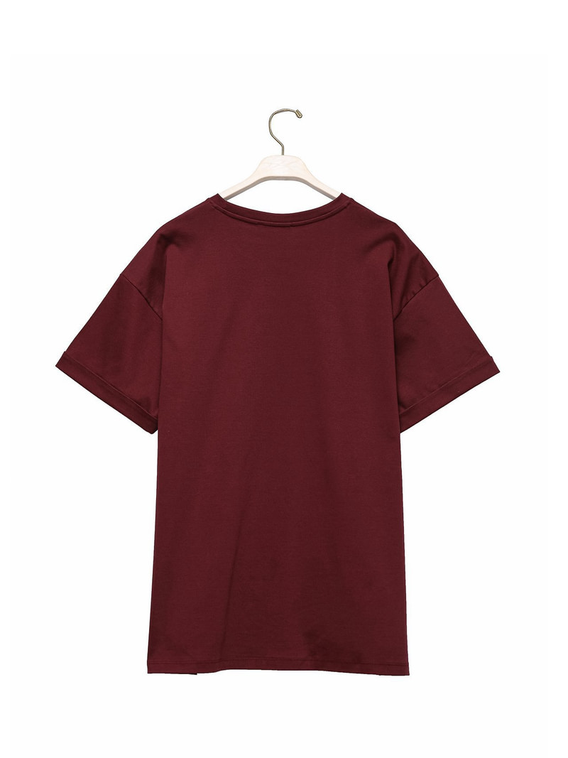 Cotton Roll-up Tee by Paper Moon for Women - view 4