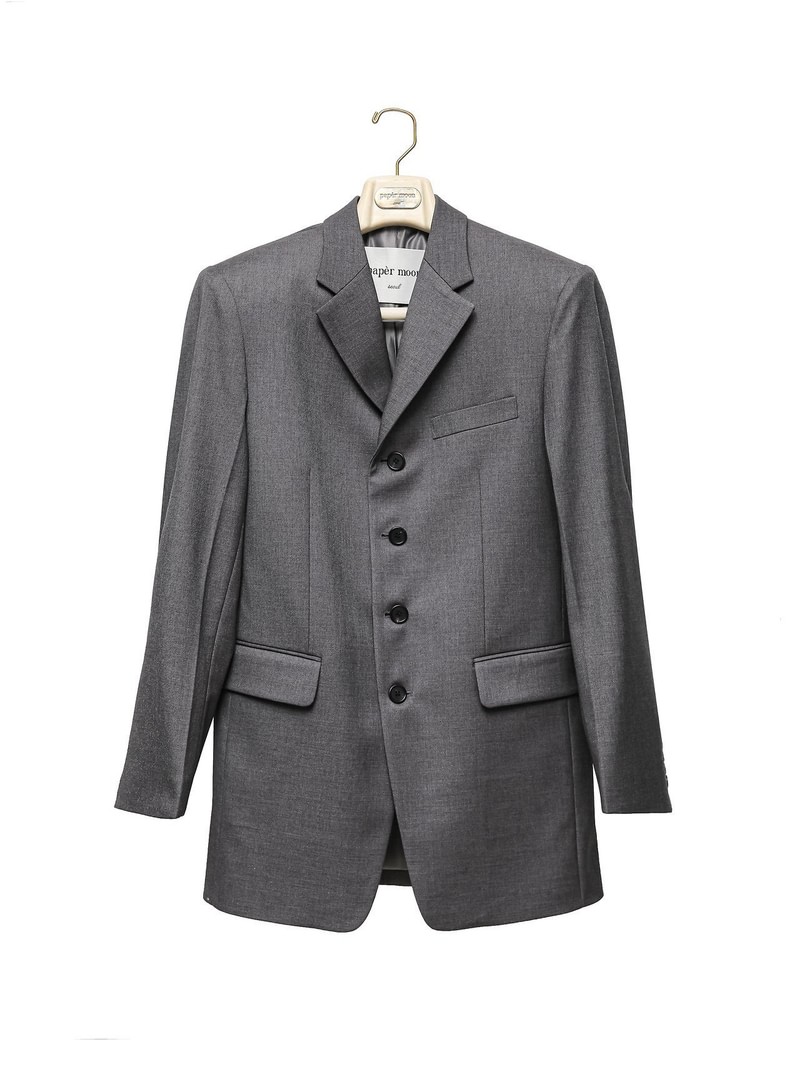 Classic 4-Button Tailored Blazer by Paper Moon for Women - view 4