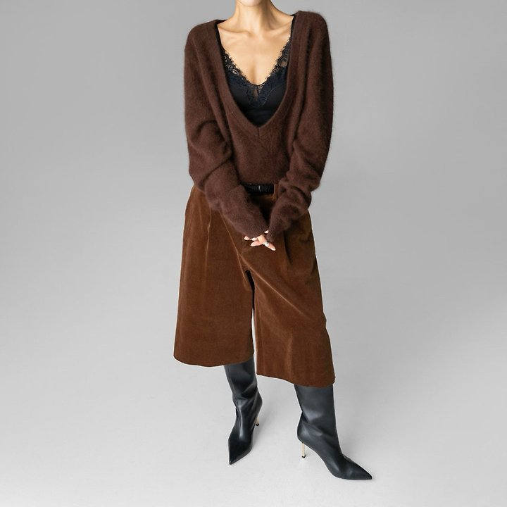 Classic Corduroy Bermuda Pants by Paper Moon for Women - view 5