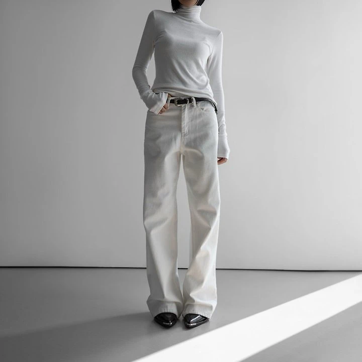 Soft Warm Texture Classic Turtleneck T by Paper Moon for Women - view 3