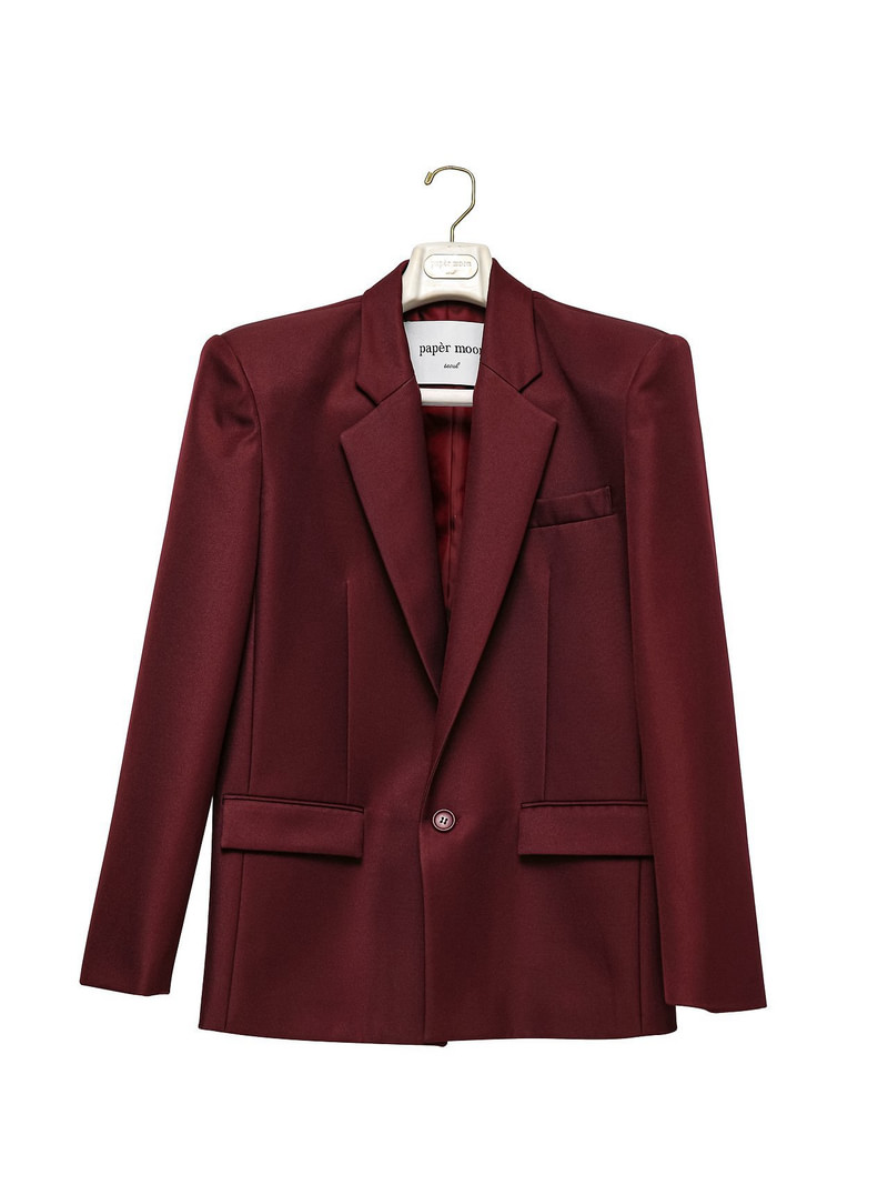 Square Shoulder Twill Blazer by Paper Moon for Women - view 4